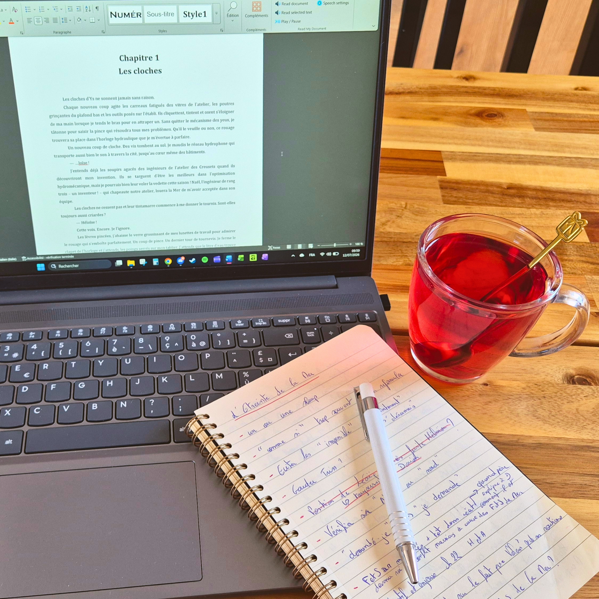 Coaching focus Incipit écriture